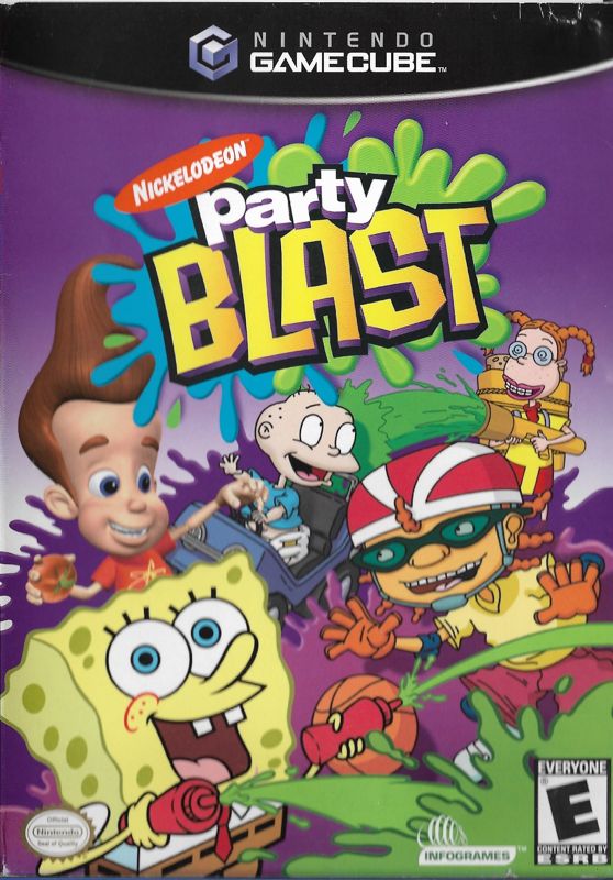 Nickelodeon Party Blast box art for Xbox